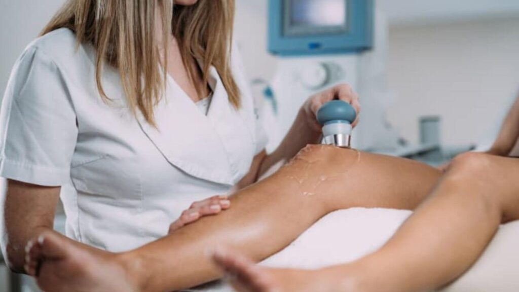 Leg vein ultrasound
