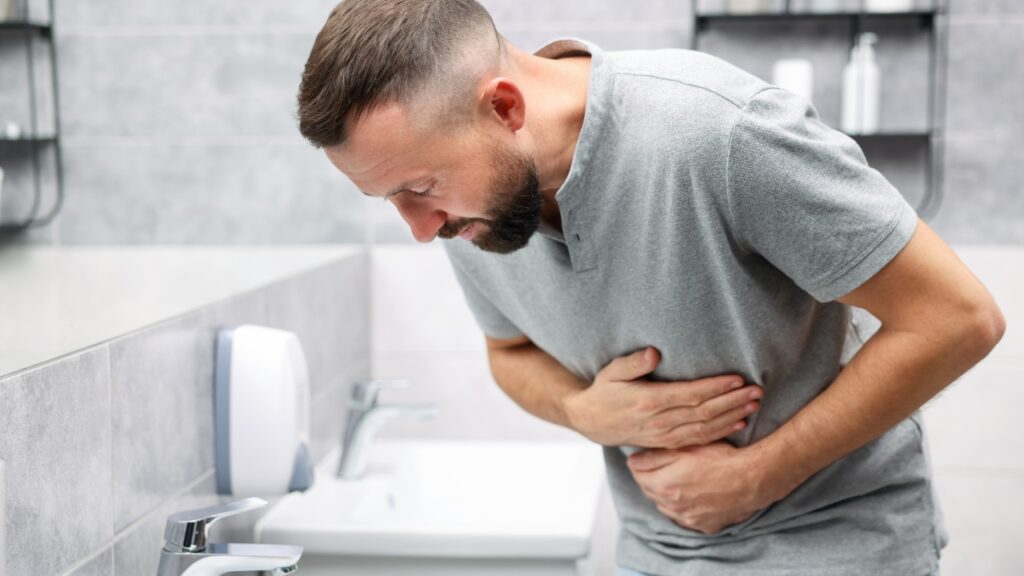 A man with kidney failure