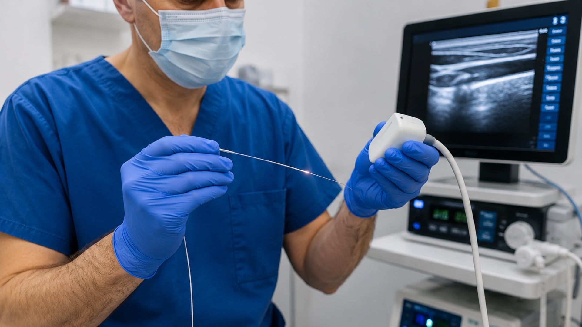A Vein Doctor Will Perform Radiofrequency Ablation Treatment