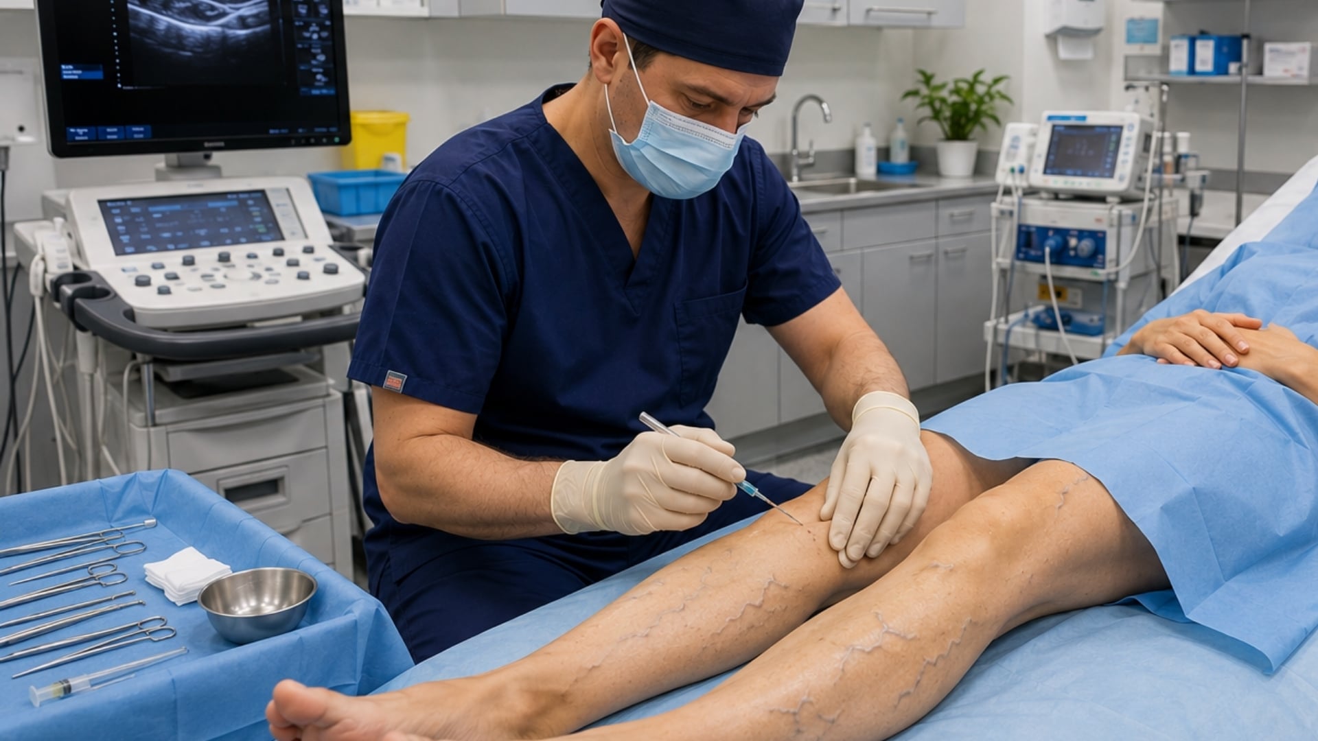 Microphlebectomy treatment for varicose veins